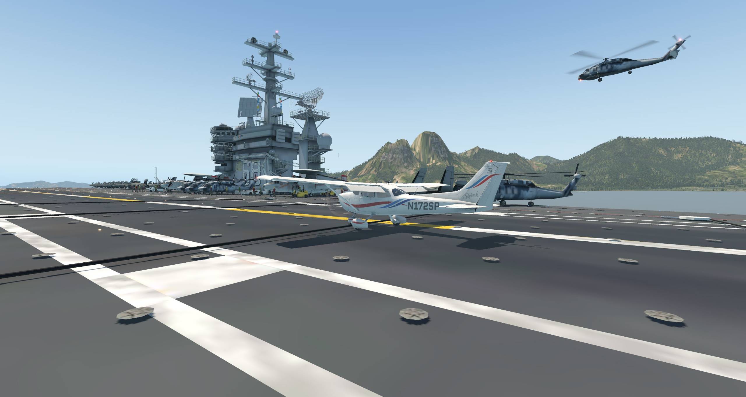 Cessner skyhawk vor Rio